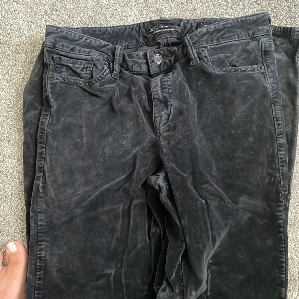 Lucky Brand Ava Super Skinny Velvet Jean